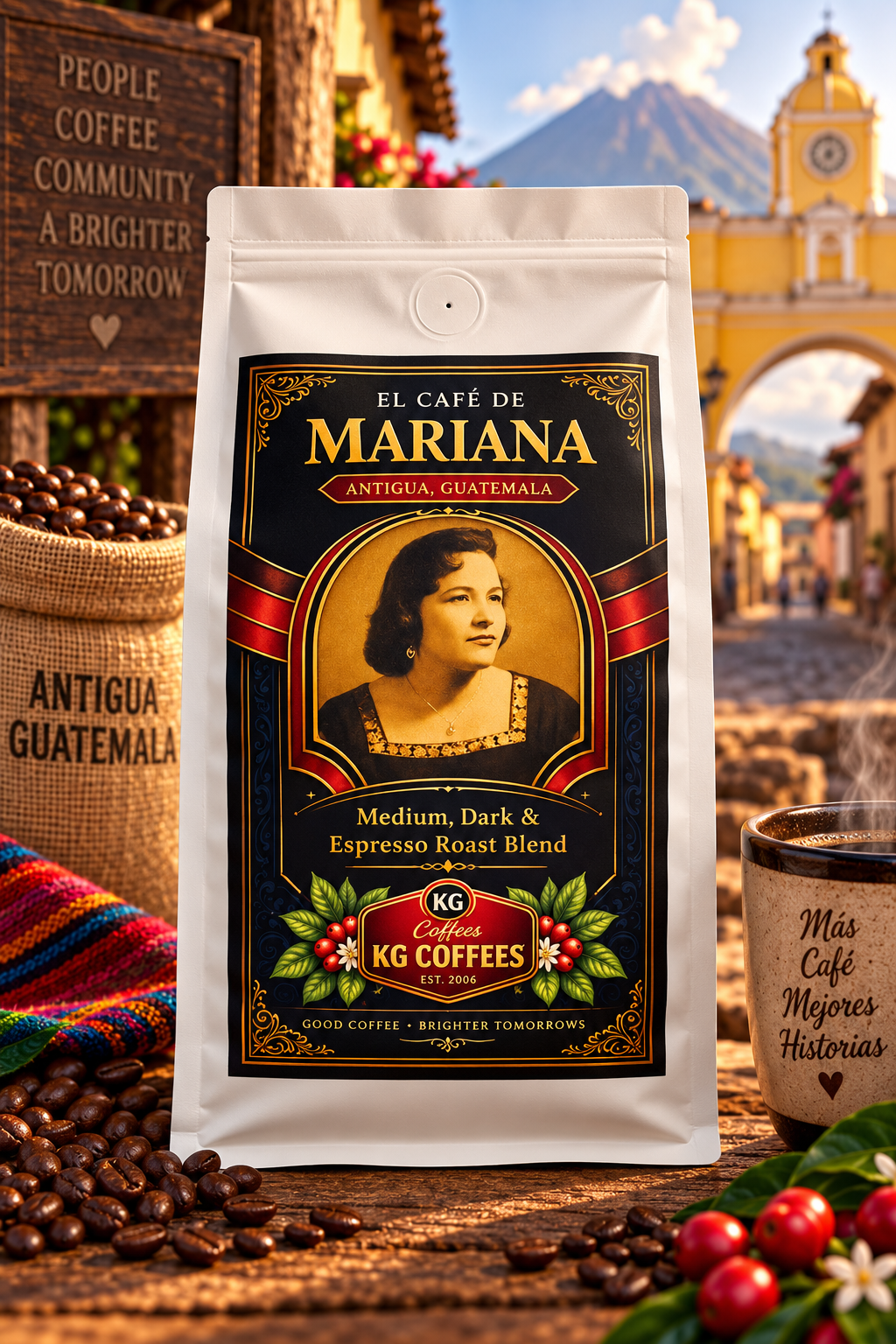 16 Oz. Bag "El Cafe de Mariana" Blend