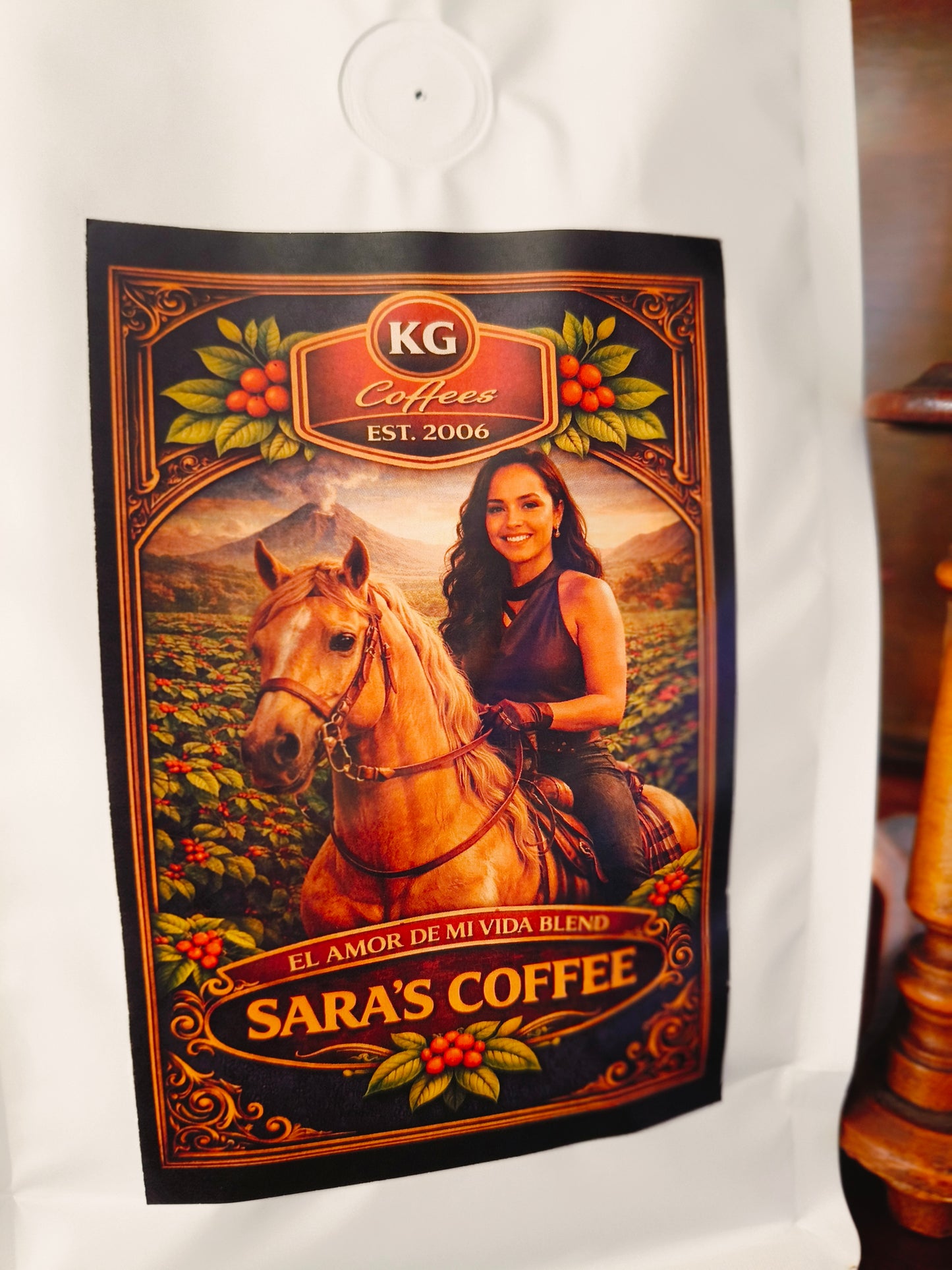 El Amor de mi vida! Sara's Coffee